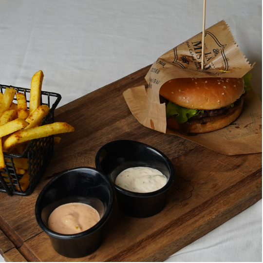 MUSHROOM BURGER ( ET 100 GR )