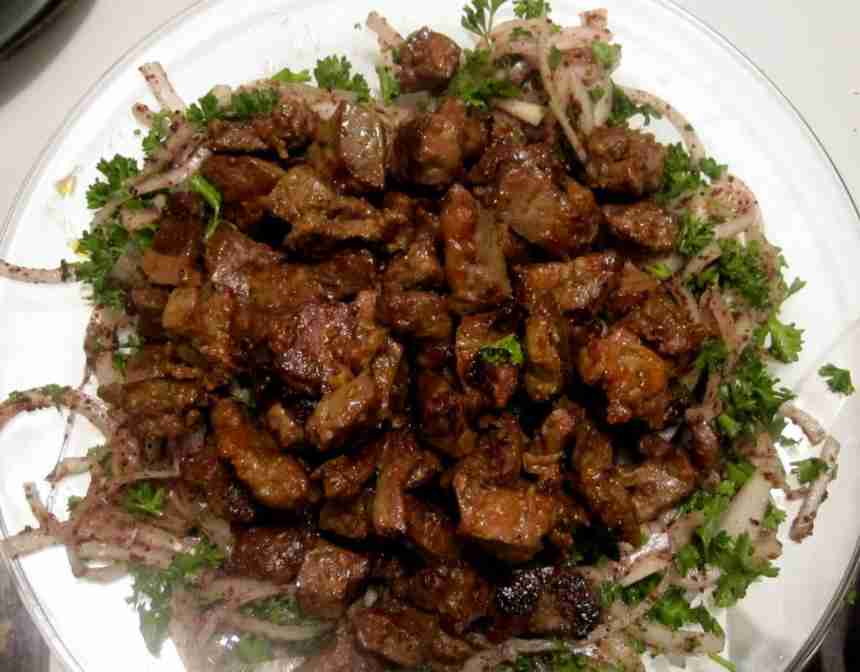 Soslu Ciğer